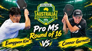 PPA Australia Pickleball Cup MS R16 Kim vs Connor Garnett - 남자단식 16강 김응권 vs 코너 가넷