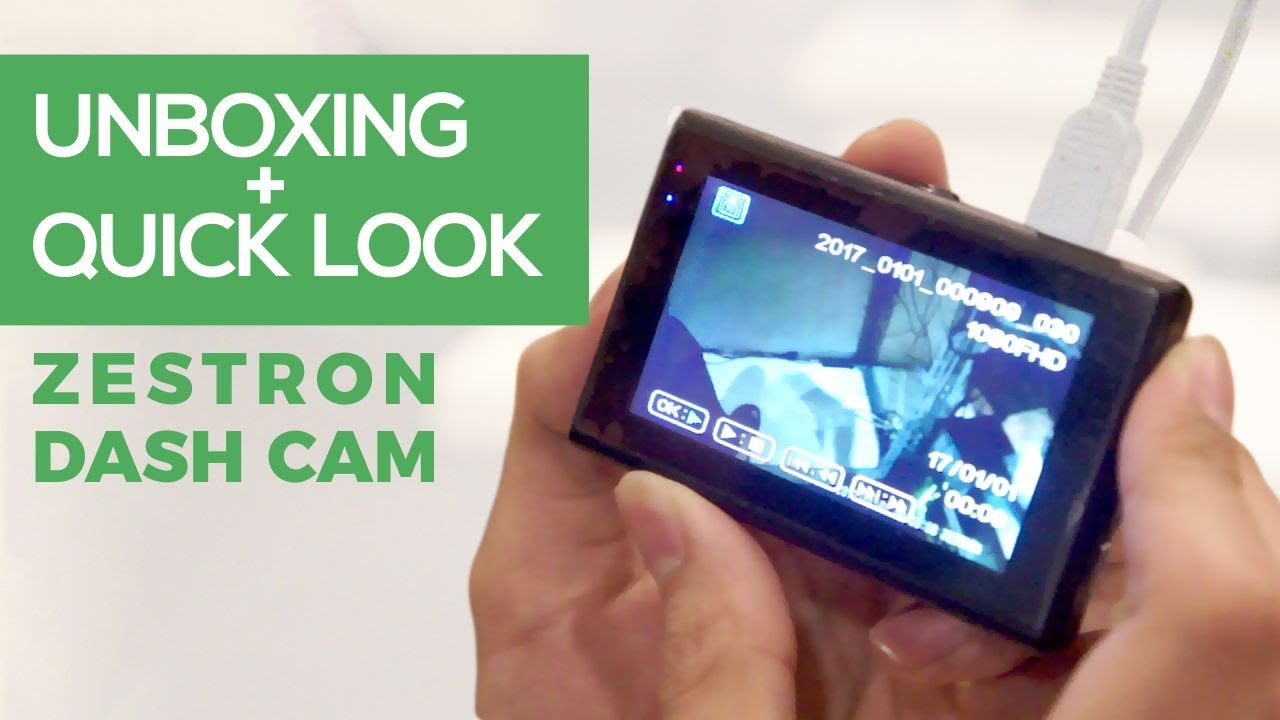 A Quick Look Inside Zestron Dash Cam