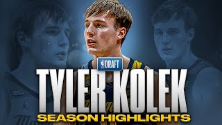 Tyler Kolek Season Highlights | Offense \& Defense | 2024 NBA Draft