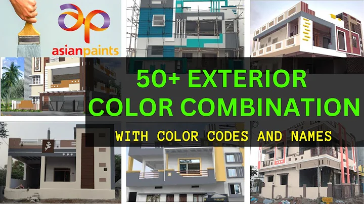 Color Combination For home outside With Color Codes and names From Asian Paints 2025