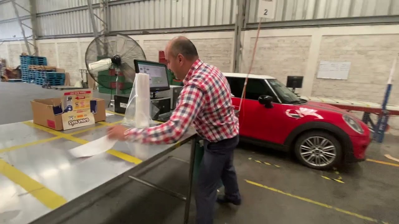 Proceso de auditoria y embarques.