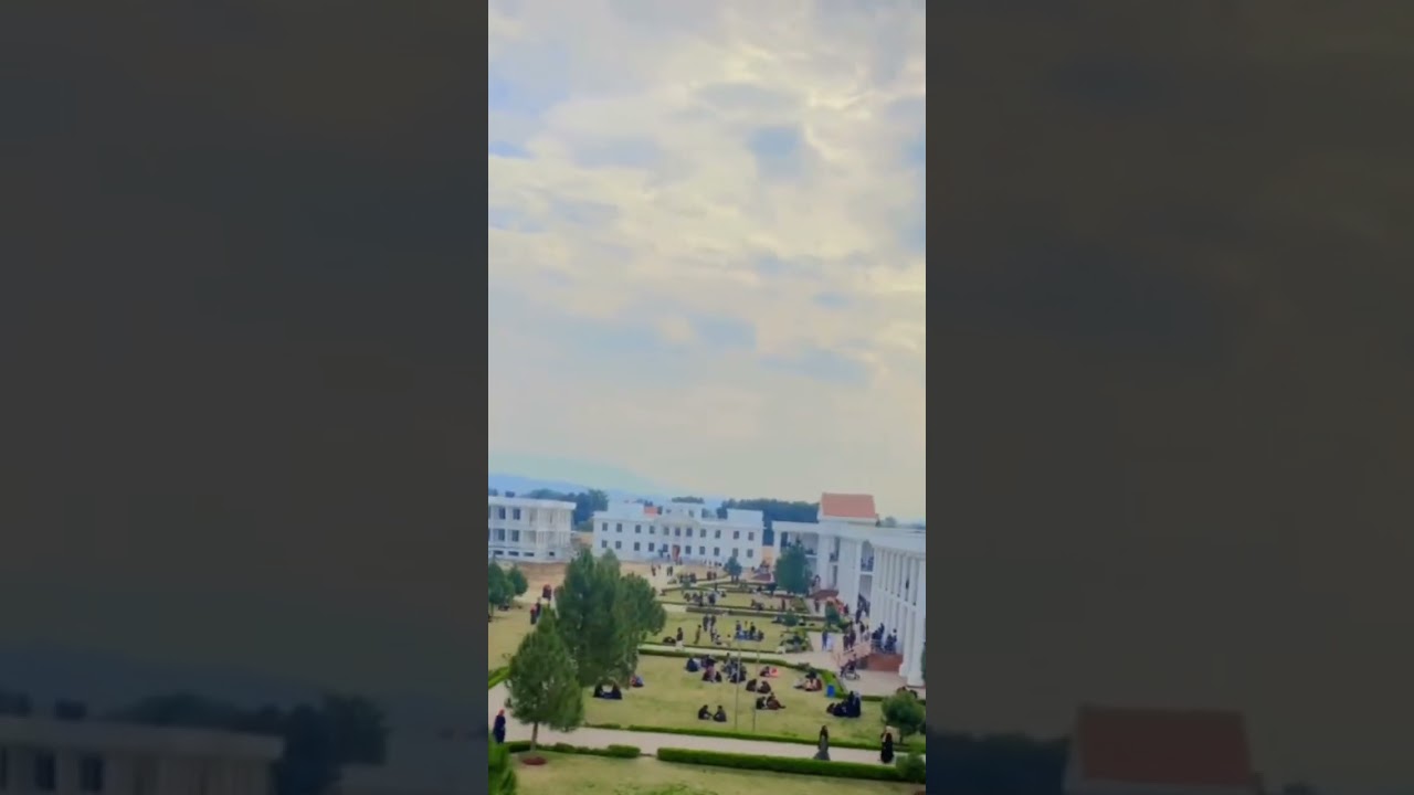 Beautiful view of haripur university|university of haripur 