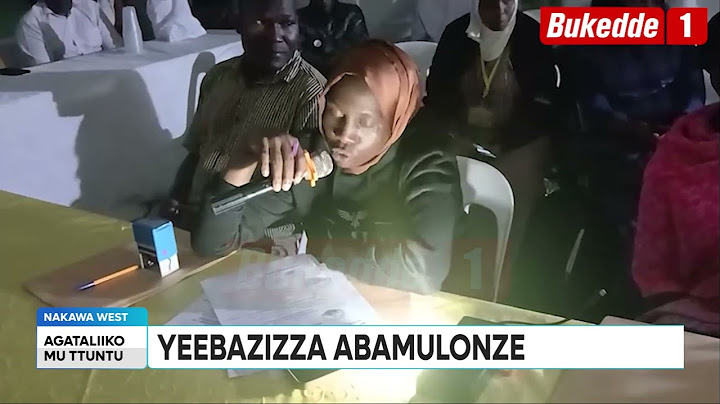Ttuntu:  Akamyufu ka NRM  Burora awangudde Kaadi Yeebazizza abamulonze.