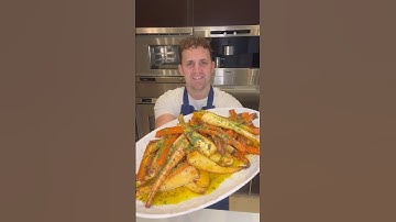 Honey & Thyme Roasted Carrots & Parsnips 😍🎄 #recipe #foodie #christmas