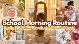 Information The PERFECT School Morning Routine 🎀 | How to Get Ready for School Guide