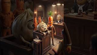 Carrot Lawyer Sent Garlic to Death Sentence 😱 | Funny Vegetable Cartoon
