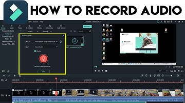 How to record voice over audio in Filmora9 | How To Record Audio In Filmora/Record Audio in Laptop