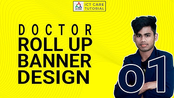 How To Design Professional Roll Up Banner in Adobe Photoshop CC|| Professional Roll Up Banner_4.||