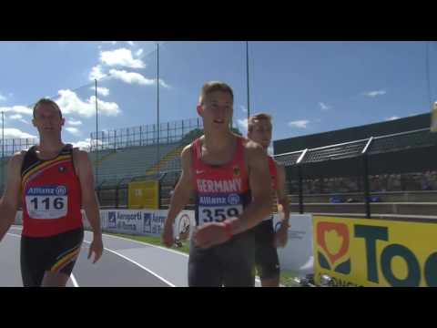 Men's 100 m T44 | semi1 | 2016 IPC Athletics European Championships Grosseto