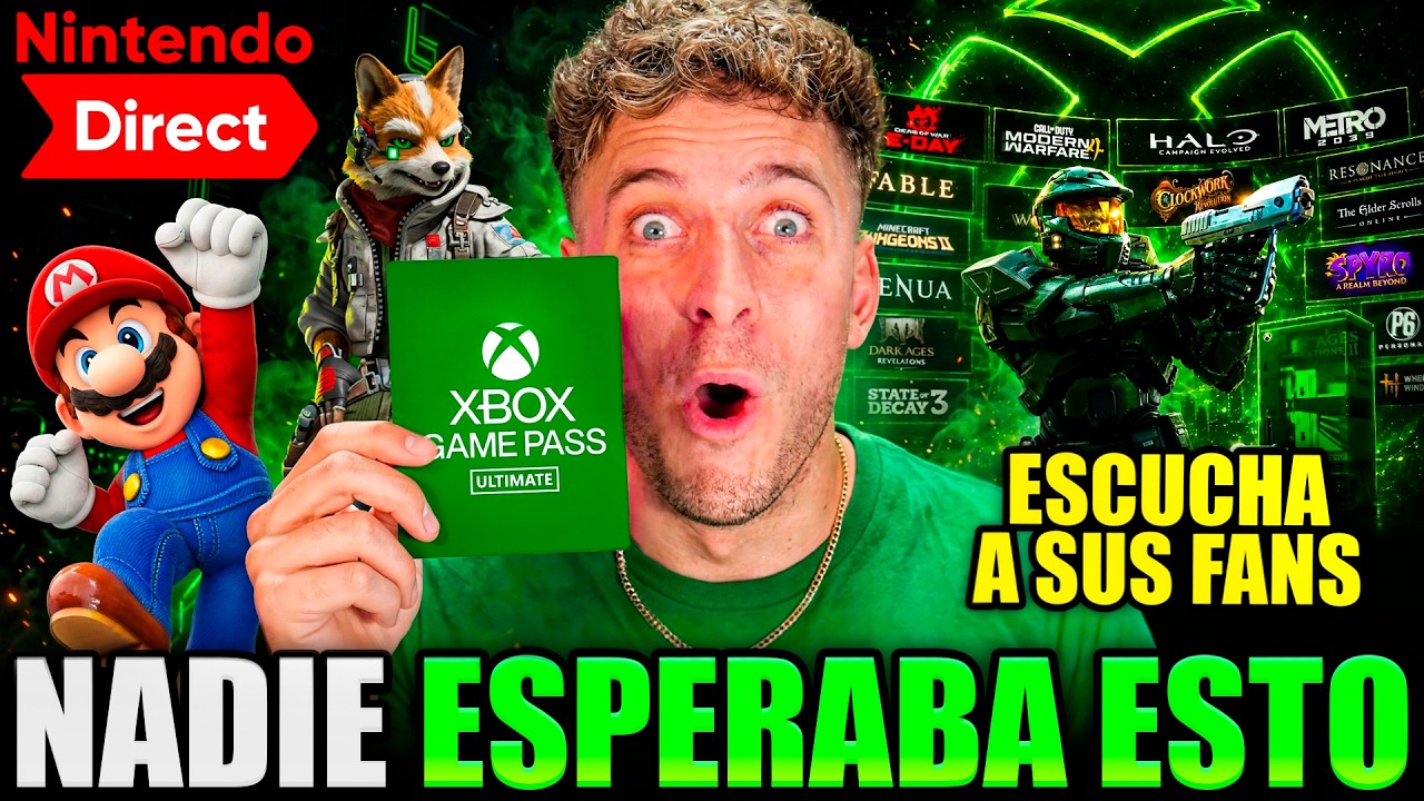 GRAN BAJADA de PRECIO en GAMEPASS 🔴 NINTENDO prepara algo GIGANTE