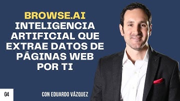 Browse.ai: Inteligencia Artificial que extrae datos de páginas web por ti