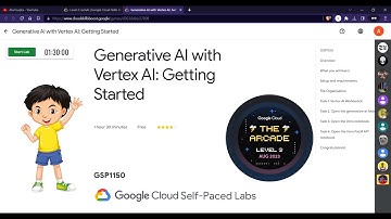 Generative AI with Vertex AI: Getting Started | GSP1150 | #qwiklabs