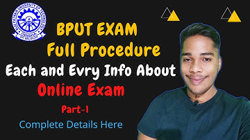 Bput online exam complete procedure||Starting to end each and everything about online exam|| Part-1