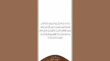 تلاوة في دقيقة سورة الذاريات الآيات ٤٧ ٥١ الشيخ ماهر المعيقلي