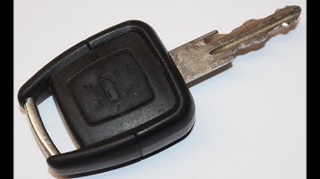 Vauxhall Astra Vectra Key Fob Battery Replacement - EASY DIY