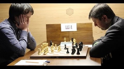 2013 London Candidates - Round 10 - GM Radjabov vs GM Svidler