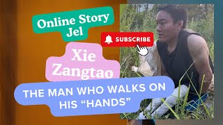 The Man Who Walk on His “HANDS” #fyp #inspirational #disability