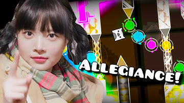 Allegiance 100% Complete (Extreme Demon) By NikroPlays - Geometry Dash