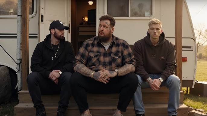 Eminem, Jelly Roll - Risk Our Lives (ft MGK, Merkules, GAWNE, Tom MacDonald Adam Calhoun) Remix 2025 - YouTube