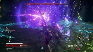 Code Vein Gilded Hunter Boss Fight (Mage Build)