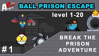 ⚪Ball Prison Escape: Break the Prison Adventure - Gameplay #1 level 1-20 + BOSS (Android) screenshot 3