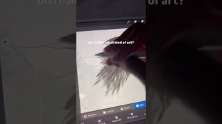 whatever u call this– 👀 #artprocess #arttimelapse #artreveal #cryptidcore #gothicart