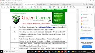 BTech Projects-Power systems-Power Electronics-Nellore-8885020581.