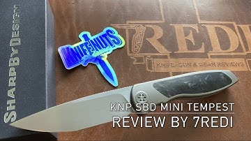 KnifeNuts Edition Sharp by Design Mini Tempest - The BEST Production Frontflipper ever!