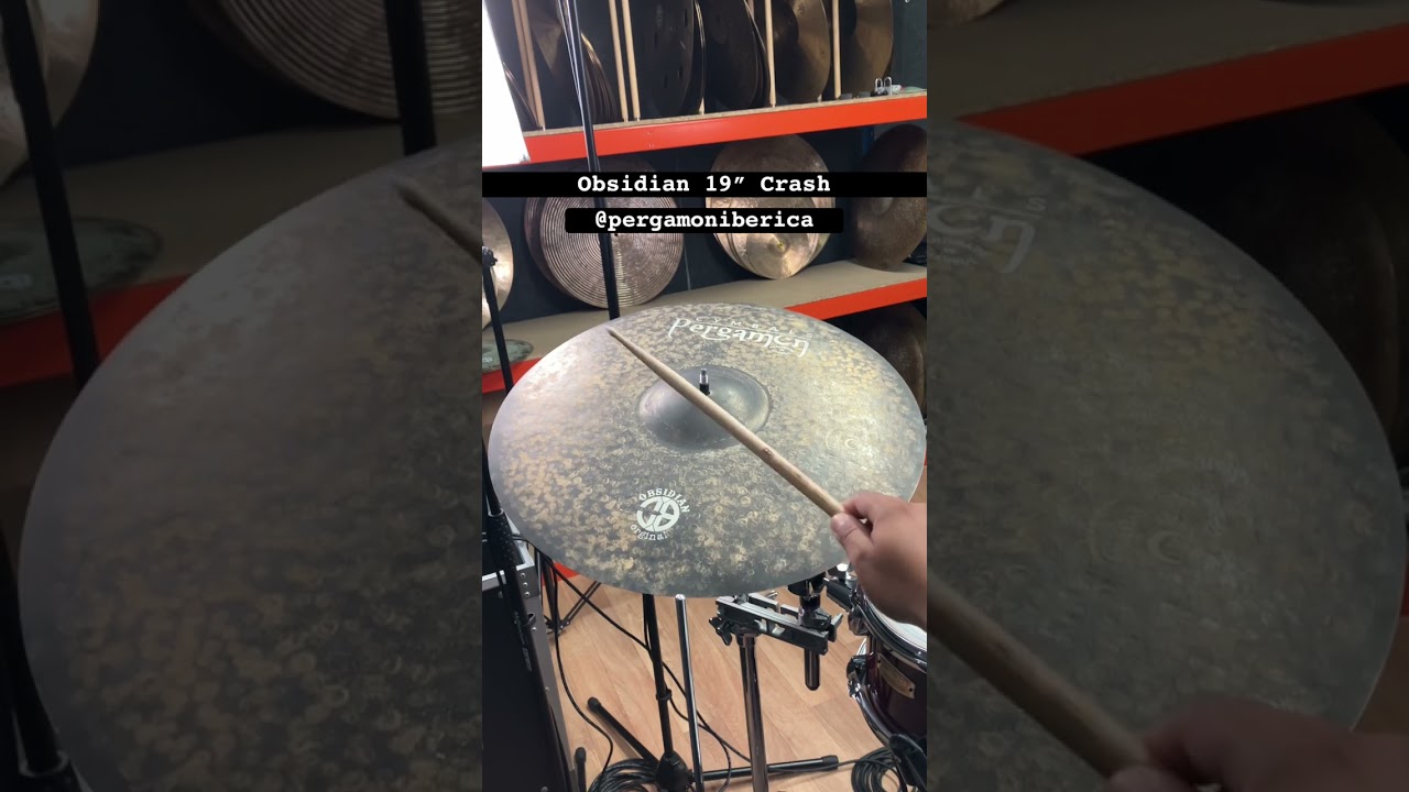 Pergamon Cymbals Obsidian 19" Thin Crash