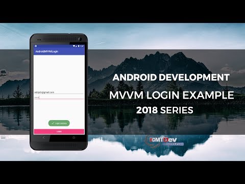 Android Development Tutorial - MVVM Design Patterns Login Validation