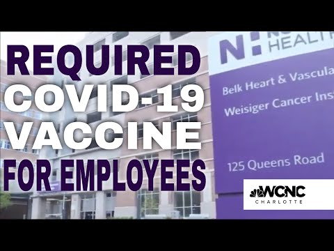 Novant and Atrium to require employees to be vaccinated against COVID-19