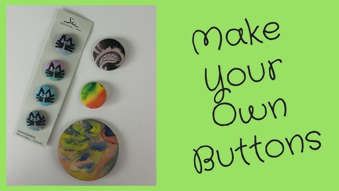 How to Use a Button Press  Make Your Own Pin-Back Buttons