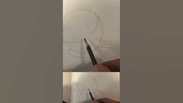 Cast shadow. Sounds obvious but not always! #drawing #sphere #art #sketch #howtodraw