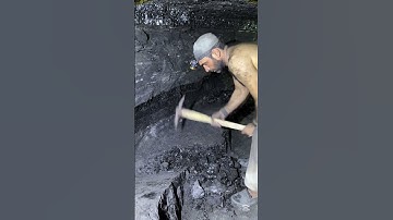 Black diamond mining #blackdiamond #diamondminer #coalminer #mining