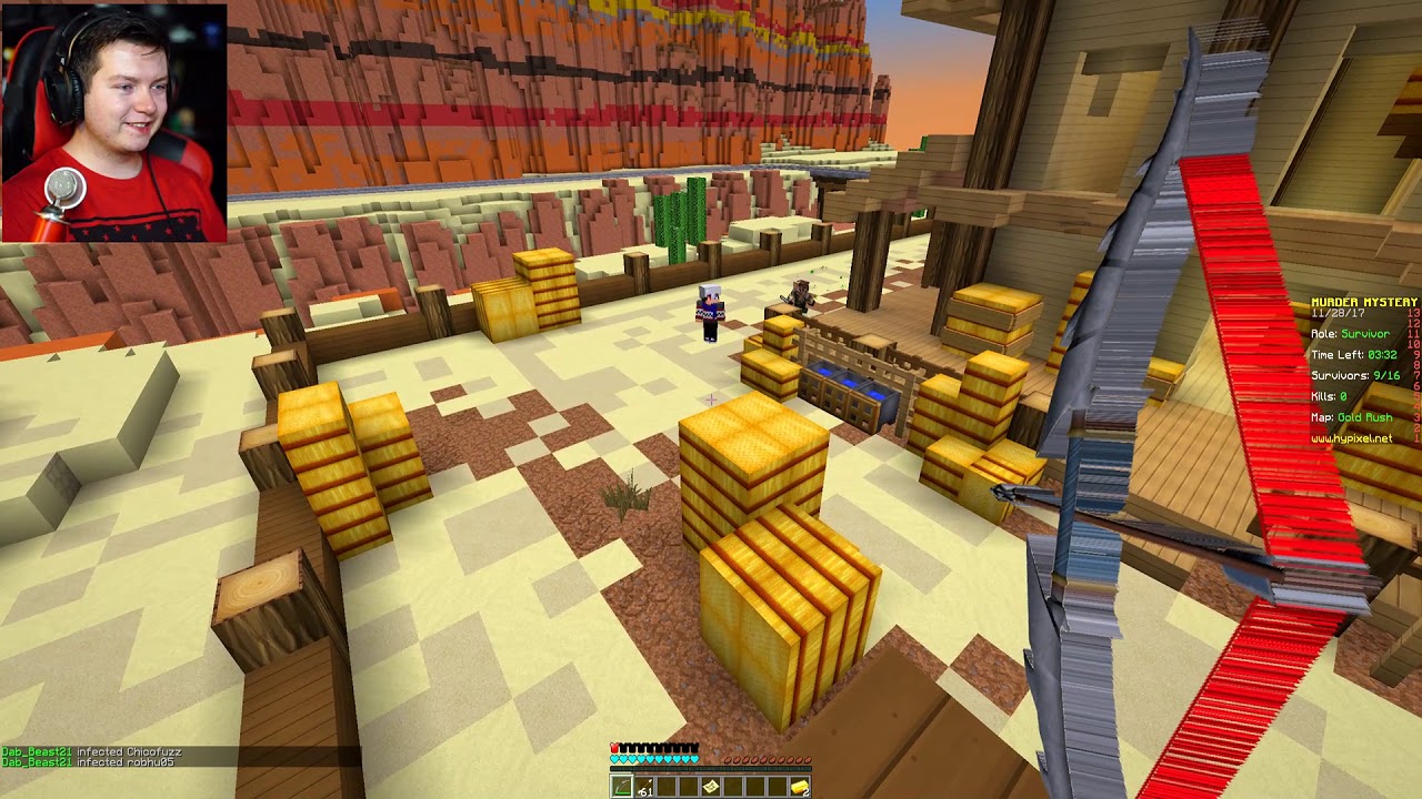 TEN TRYB PO UPDATE WYMIATA! MINECRAFT: MURDER MYSTERY INFECTED #1