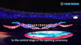 YES TECH MG7S Series Shines at the Stage of Asian Games Hangzhou