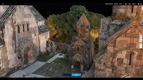 Tsaghkadzor Church 3D DJI M300 RTK Zenmuse P1, DJI Terra