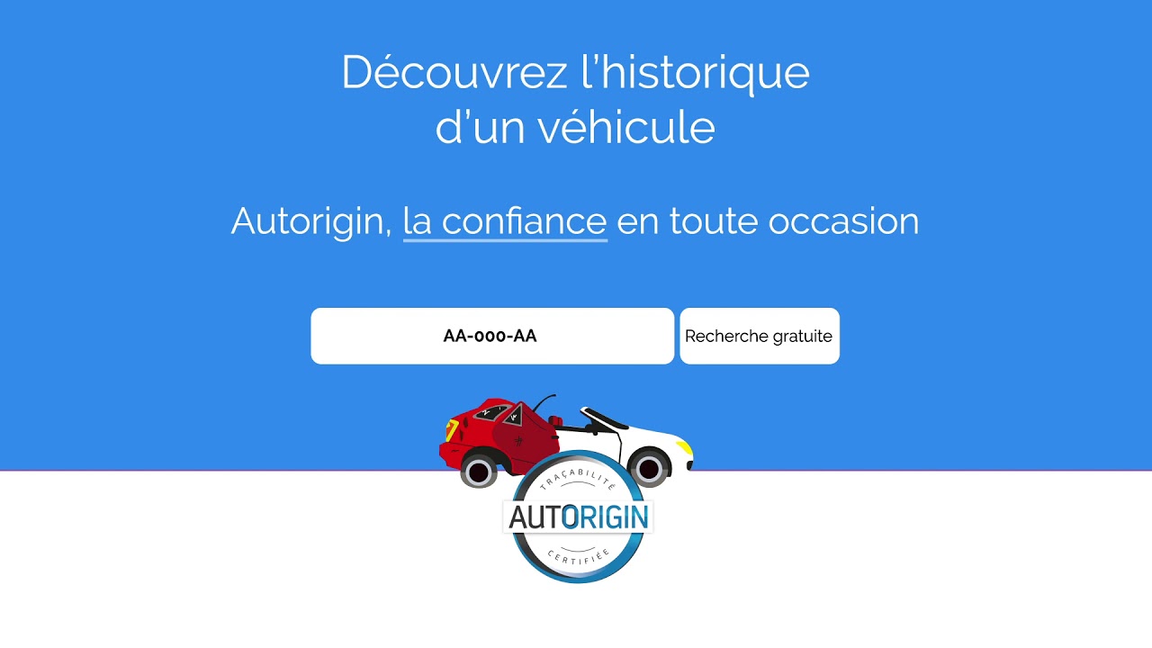 Trace Auto - Historique voiture d'occasion