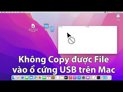 Video: Cách khởi động máy Mac từ ổ USB (có Hình ảnh)