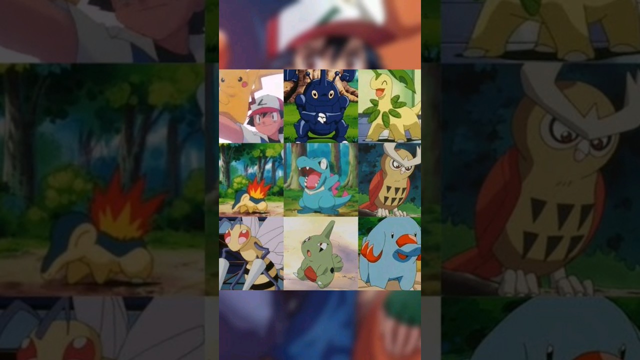 Ash's All Johto Pokemons Fact 🤯 