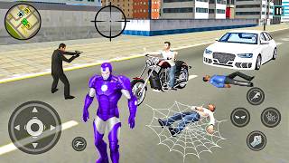 Iron Suit Hero Ninja Gangster Crime Vegas City - Android Gameplay #3 screenshot 1