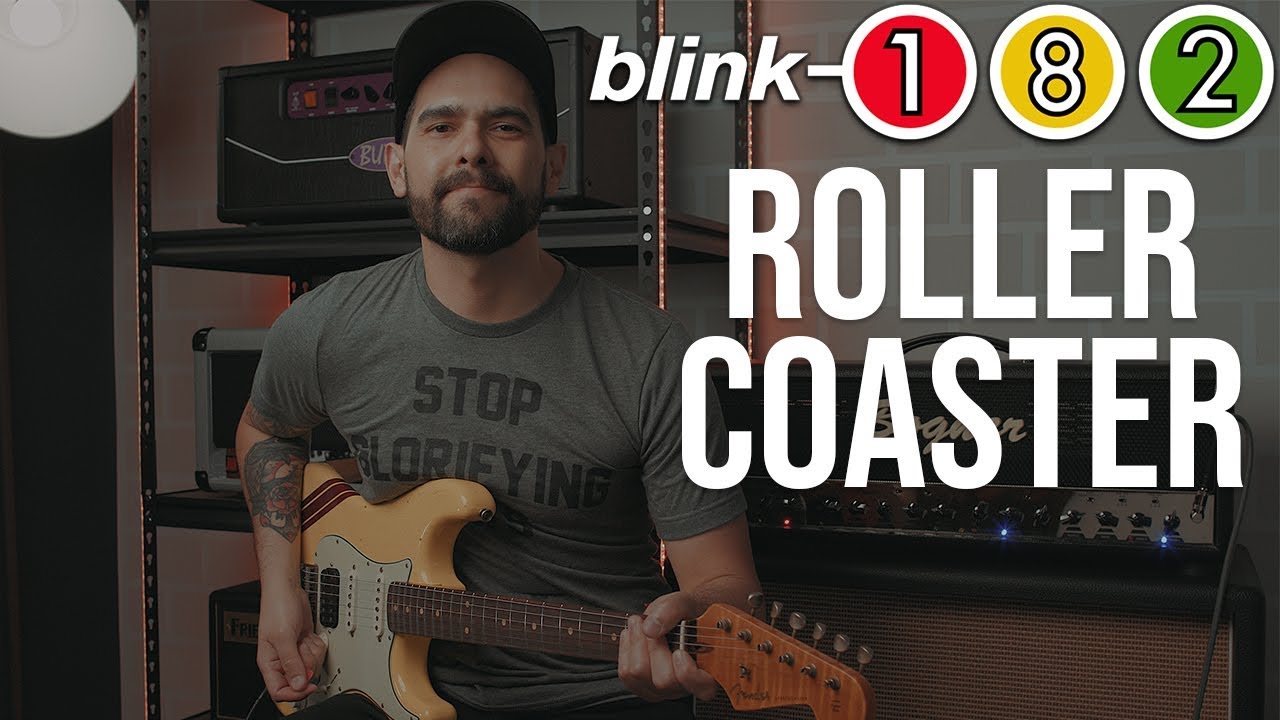 Blink-182 - Roller Coaster (Guitar Cover) - YouTube