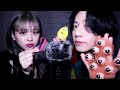 친구와 100+가지 소리 내보기(w/ Jerry) / 100+ Sounds ASMR With a Girl w/ Jerry