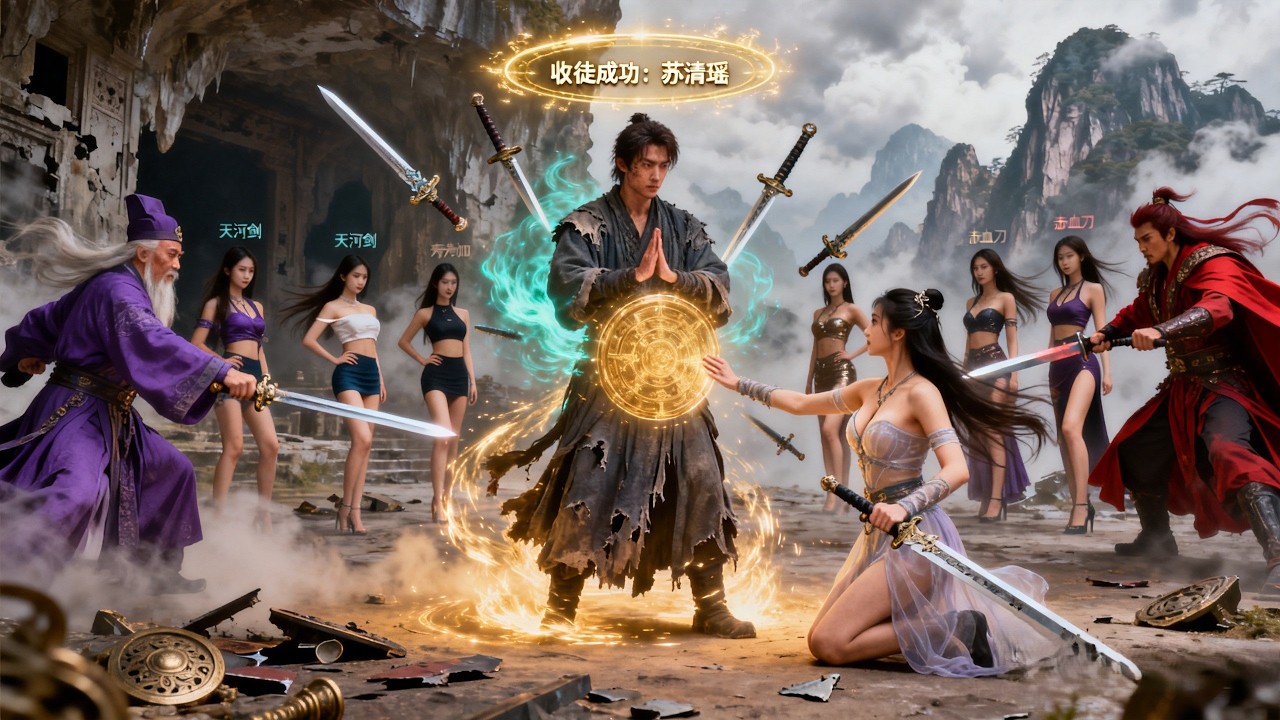 [Multi SUB] ｜穿越玄幻世界七十年，始终未能踏入仙途，弥留之际，觉醒收徒系统，就可获得万倍返还和寿元奖励！#剧能充电站 #MiniDrama#精彩大陆短剧