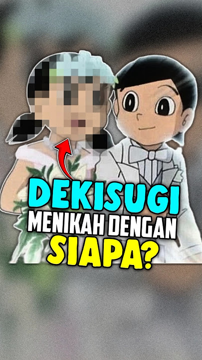 dengan siapa dekisugi menikah di masa depan #doraemon