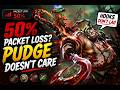 50% Packet Loss? PUDGE DOESN'T CARE Insane Hook Gameplay