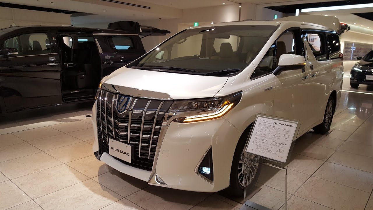 Toyota alphard видео