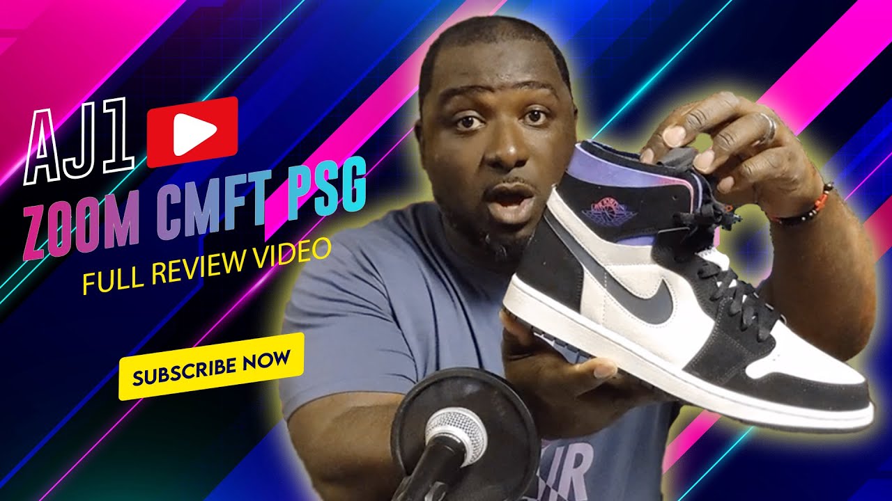 Air Jordan 1 Zoom CMFT PSG (Full Review) - YouTube