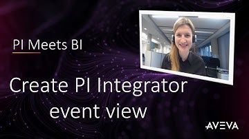 PI Meets BI – Create PI Integrator event view