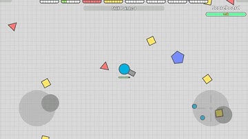 Mobile diep.io gameplay.It was a private server!!!!!😆😆😆
